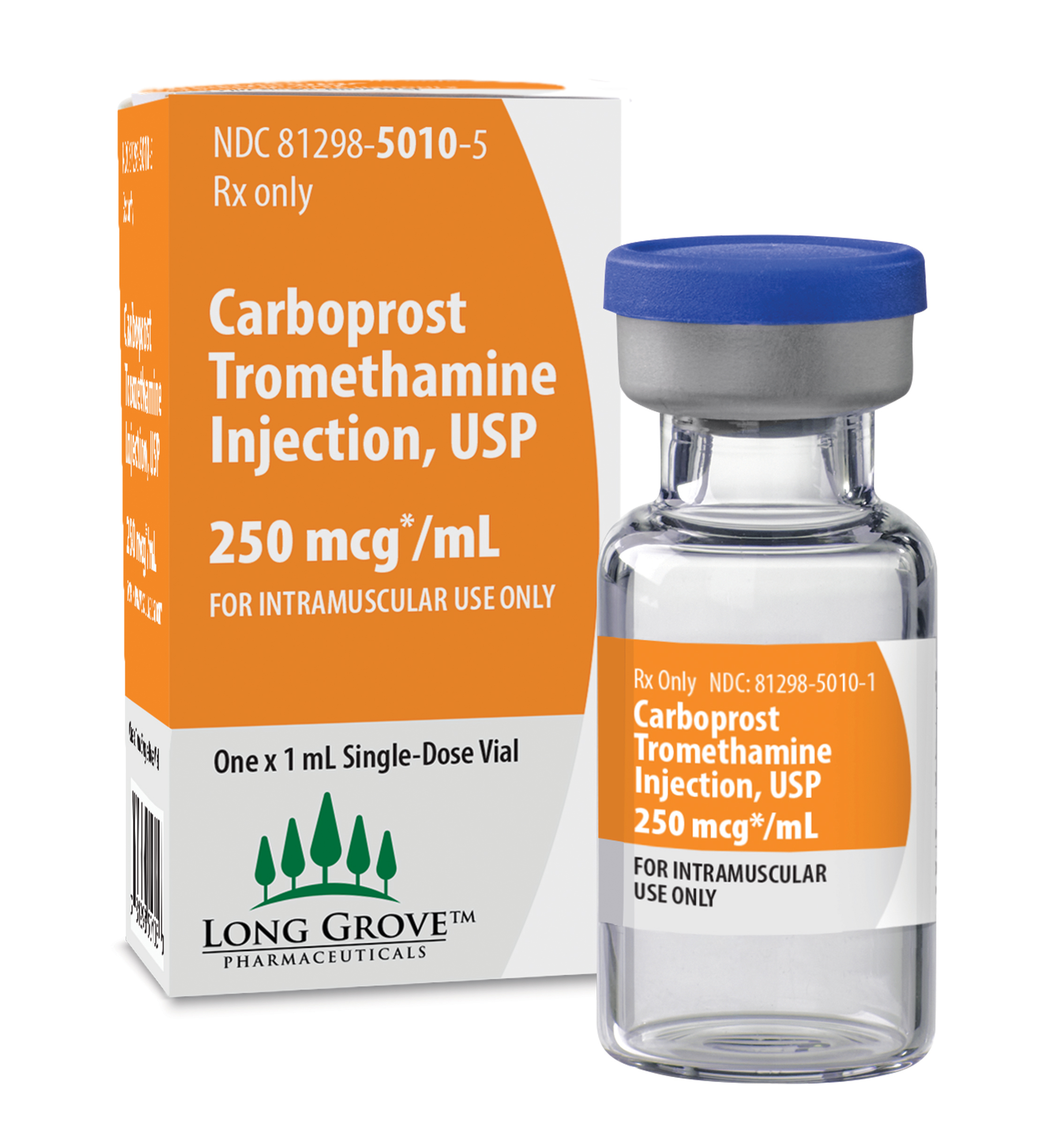 Carboprost Tromethamine Injection, USP 1-pack